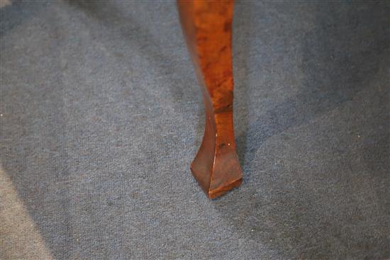 An early 18th century walnut lowboy, W.2ft 6in. D.1ft 7in. H.2ft 3in.